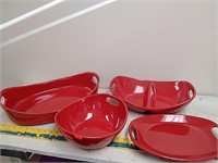 Group of Rachael Ray bakeware / serving dishes