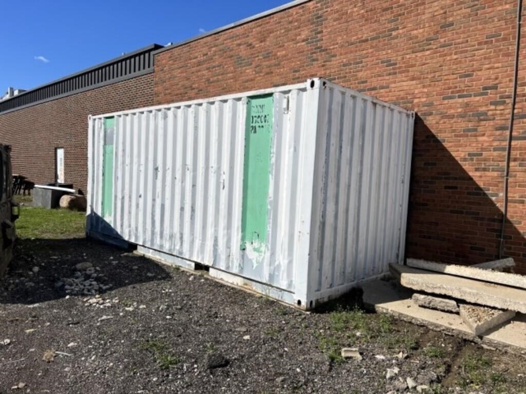 20 Ft. Storage Container-Outside by Baseball