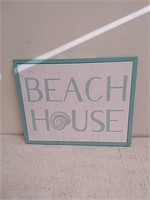 Wood Beach House sign