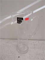 Glass beverage pitcher