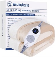 Westinghouse Electric Blanket  50x60  Beige