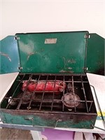 Vintage Coleman two burner stove