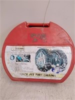 Set of tire chains