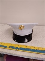 Marine Corps dress uniform white cap