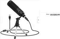 Travor Condenser Microphone USB System, NIB