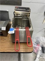 Electric 2-Basket Deep Fryer-Room 474