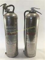 (2) Fire Extinguishers: Quick Aid General