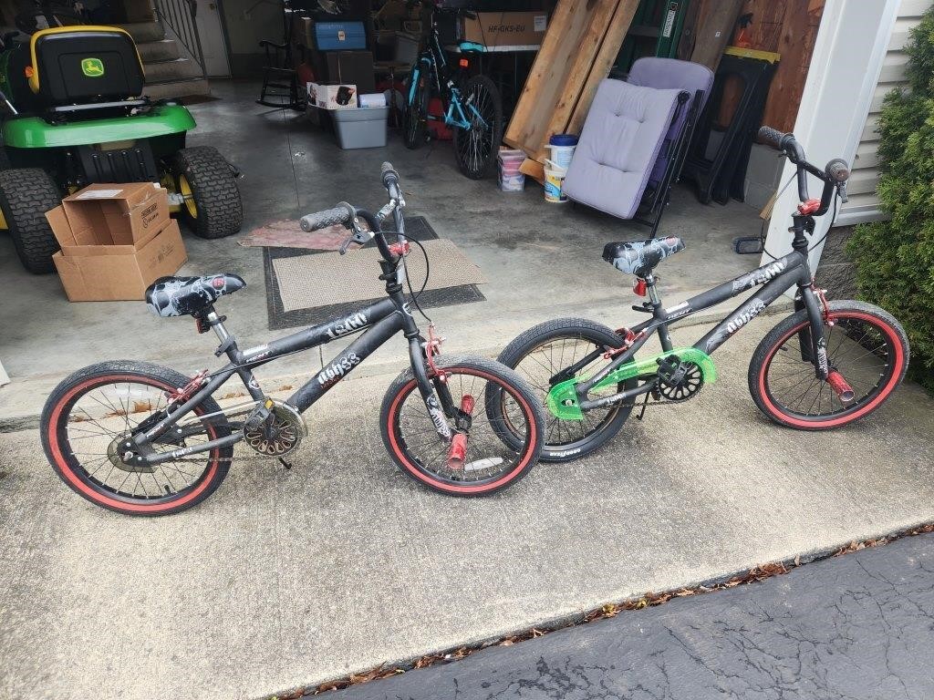 2 - 16" bicycles - ready to ride