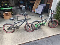 2 - 16" bicycles - ready to ride