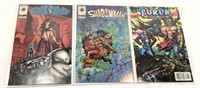 (3) Valiant Shadowman & Turok Comics