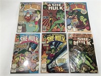 (6) Marvel She-Hulk Comics