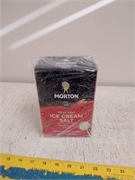 Morton's ice cream salt