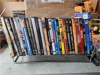 DVD'S.  Rack not included