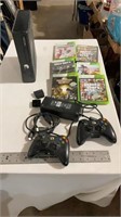 Xbox 360 system ( untested), Xbox controllers (