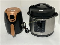 Scratch and Dent Special Fryer and Pressure Cooker