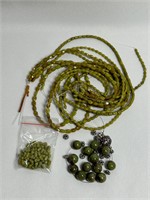 8 Strands  Serpentine Beads ++