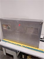 Sheet metal storage box