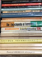 Box Lot of Vintage Antique Reference Books