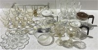 Group of Assorted Crystal Glassware