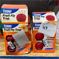 Terro Fruit, Fly Trap, 4ct