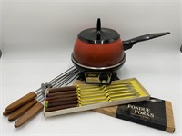 MCM Fondue Maker & Forks