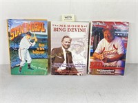 Three St. Louis Cardinals Related Biographies