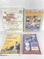 Four Baseball related books