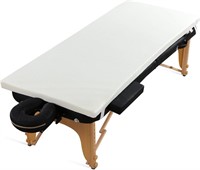 HOMBYS 73x29 Foam Massage Bed Topper  White
