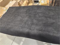 5 x 6 sheet of foam-backed material in black.  Can