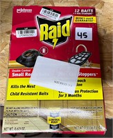 Raid 12ct+3 Egg Stoppers, Small Roach Baits