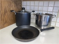 T Fal Stock Pot, Skillet, & More