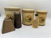 MCM Canisters, Cow Bells, & Seelye Oil