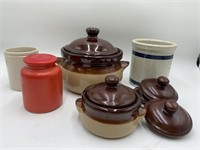 Brown Cream Stoneware & More