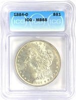 1884-O Morgan Silver Dollar MS-65