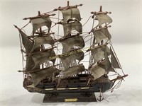 Antique 1780 Fragata Espanola Spanish Ship Replica