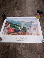 Great Northern Railroad print