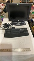 Dell computer monitor ( untested), logi keyboard