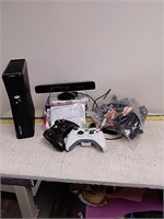 Xbox 360 Kinect with controllers games
