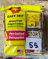 Victor Easy Set, Pre baited, 4 Traps