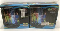 (2) TerraCare Glow Fish Tanks NIB