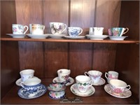 Vintage Tea Cup & Saucers