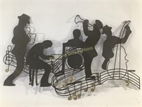 Jazz Group Metal Wall Decor