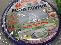 NEW!  SET OF 3  FOOD COVERS