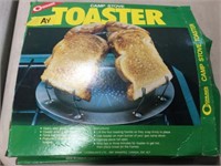 NEW!  CAMP STOVE TOASTER
