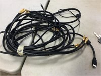 AUDIO AND USB CABLES
