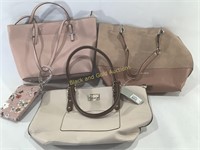 (3) Purses: CK, Kenneth Cole, Kelly & Katie