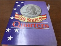 50 STATE QUARTERS IN BOOK