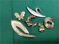 Vintage Trifari brooches -all signed-