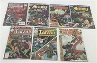 (7) Marvel Comics: Werewolf By Night & Tarzan