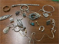 ASSORTED .925 JEWELRY PIECES